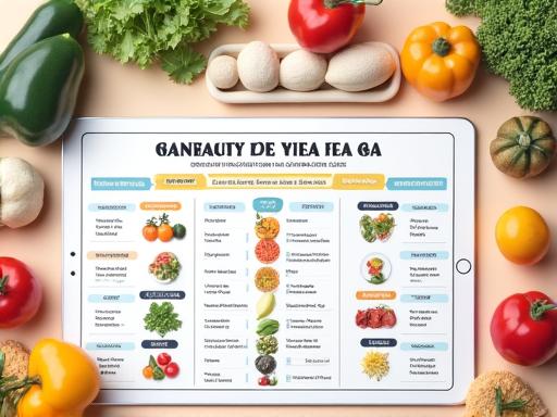 栄養バランスの取れた献立の図